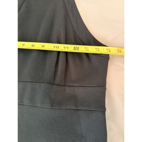 INC International Concepts Black Mock Neck Stretch Dress Women’s M Sleeveless - Picture 6 of 9